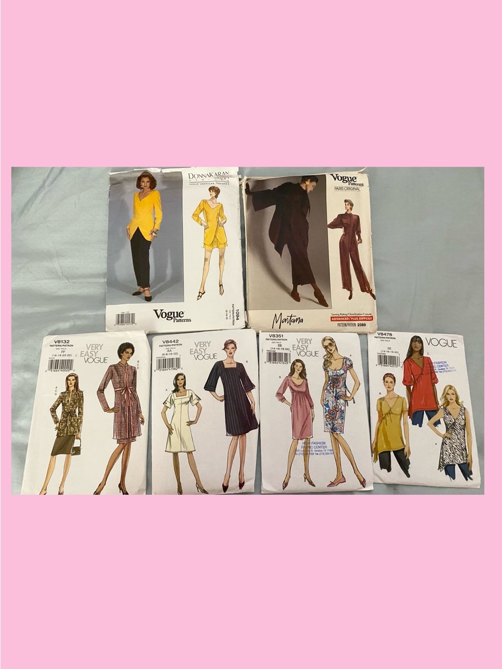 20 VOGUE Patterns Vtg 1987-2007 Designer Evening, Cocktail, Sport, Bridal UNCUT - Picture 5 of 6